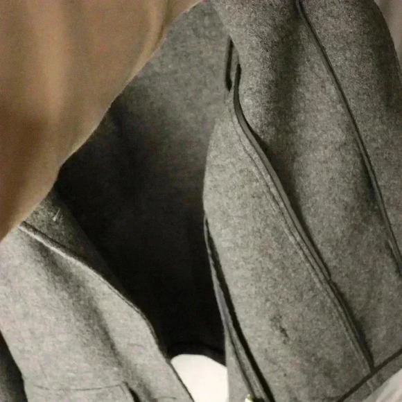 LL Bean Bellandi fabric made in Italy jacket women size L (PET)  100% wool - Picture 8 of 16